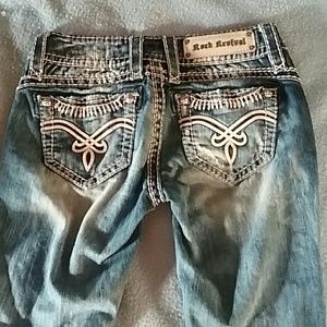 Rock Revival distressed jeans